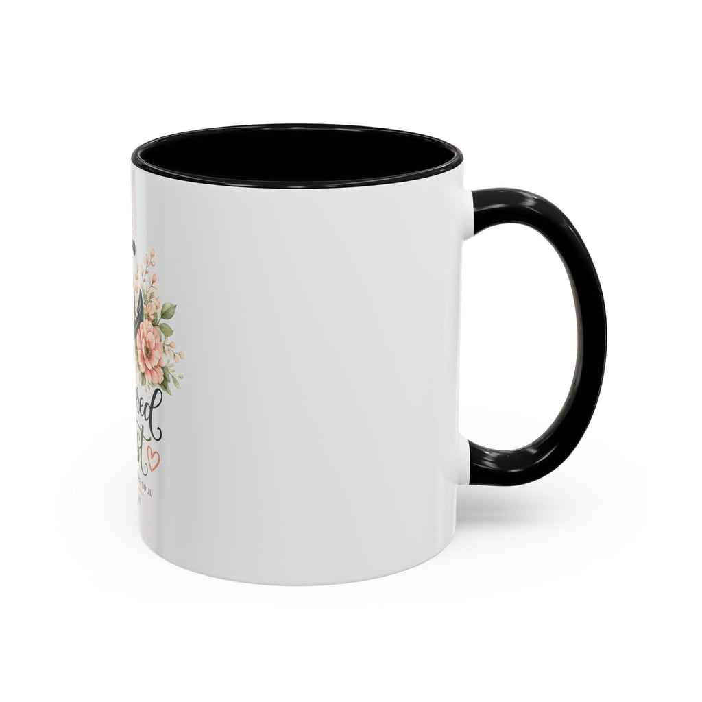 Anchored in Christ Christian Accent Coffee Mug | Hebrews 6:19 Bible Verse Mug | Faith-Based Coffee Cup | Christian Gift for Women & Men | 11oz & 15oz