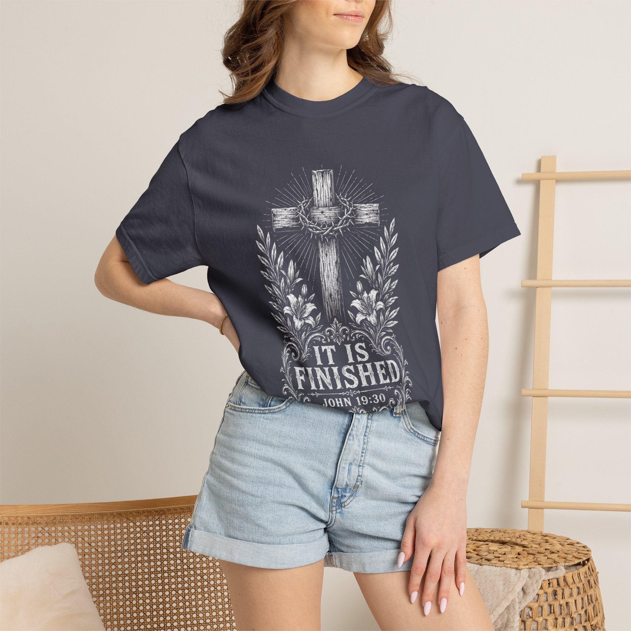 It Is Finished – John 19:30 Christian T-Shirt