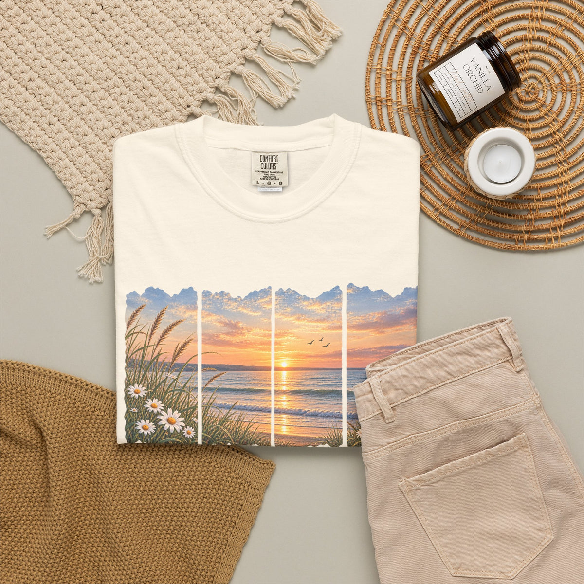 Be Still & Know — Psalm 46:10 Comfort Colors T-Shirt