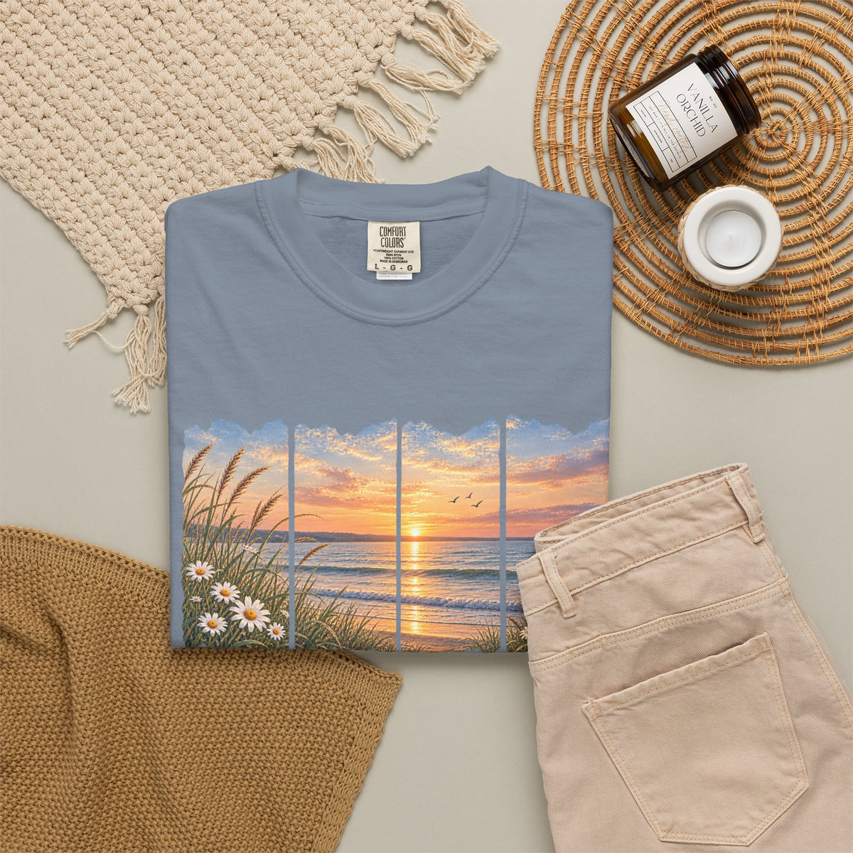 Be Still & Know — Psalm 46:10 Comfort Colors T-Shirt