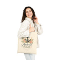 Anchored in Christ Christian Tote Bag | Hebrews 6:19 Scripture Tote | Floral Bible Bag | Reusable Faith Tote | Christian Gift for Women