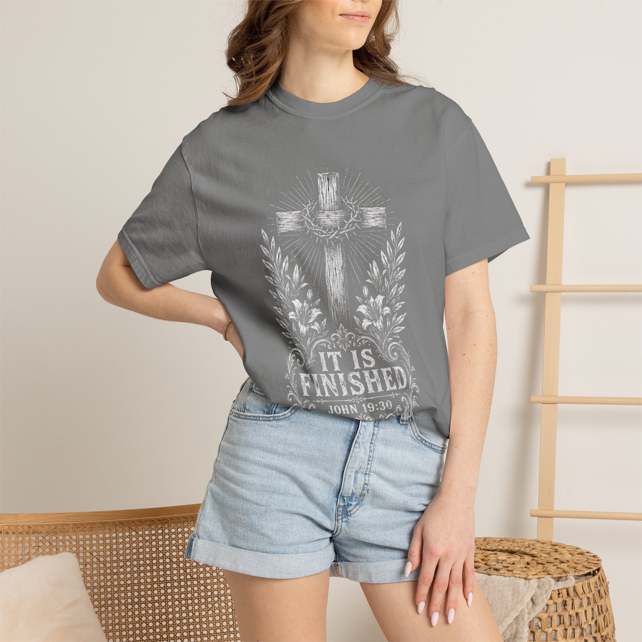 It Is Finished – John 19:30 Christian T-Shirt