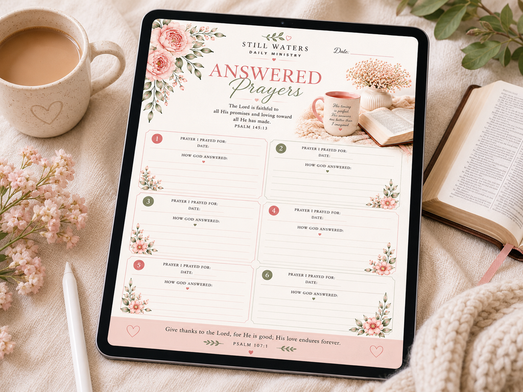 Prayer Journal Printable – Christian Prayer Journal