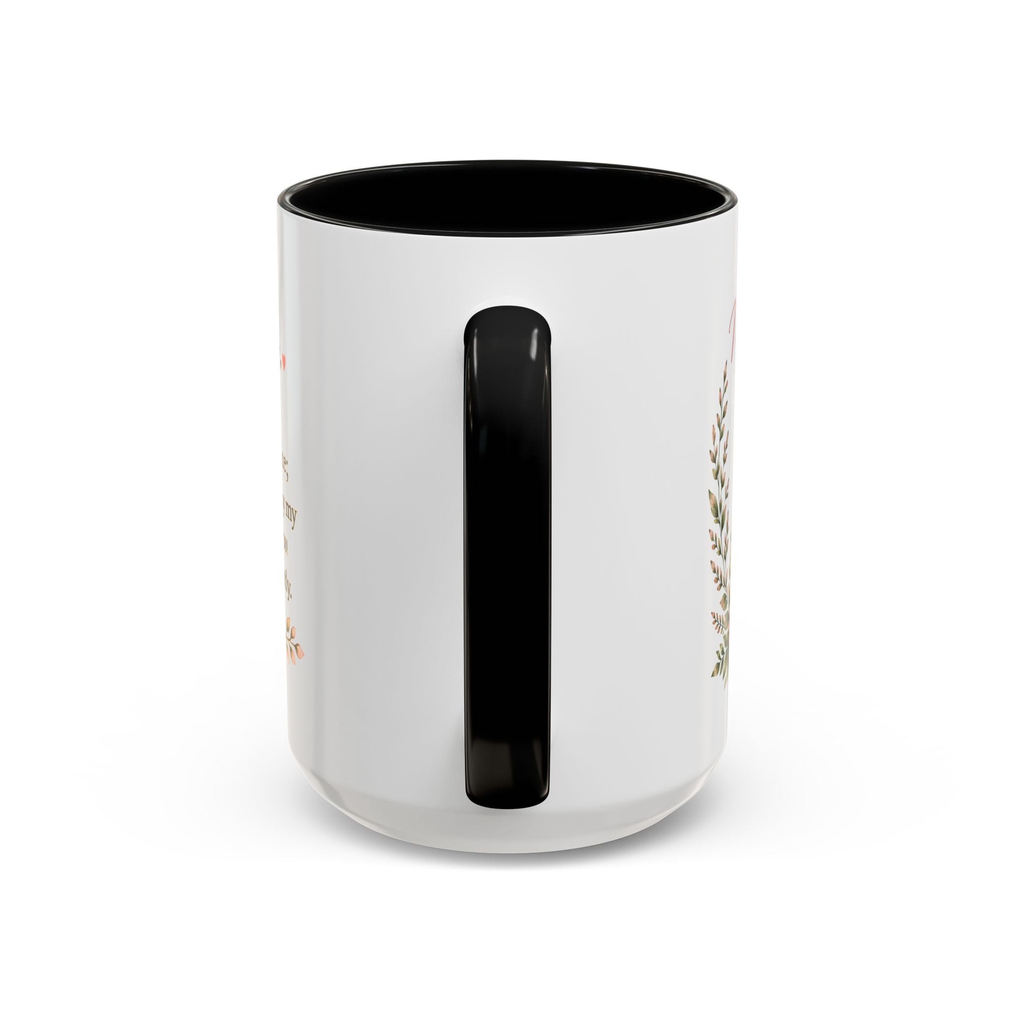 Morning Coffee with God Christian Mug | Psalm 5:3 Bible Verse Coffee Cup | Faith-Based Gift for Women | Christian Devotional Mug