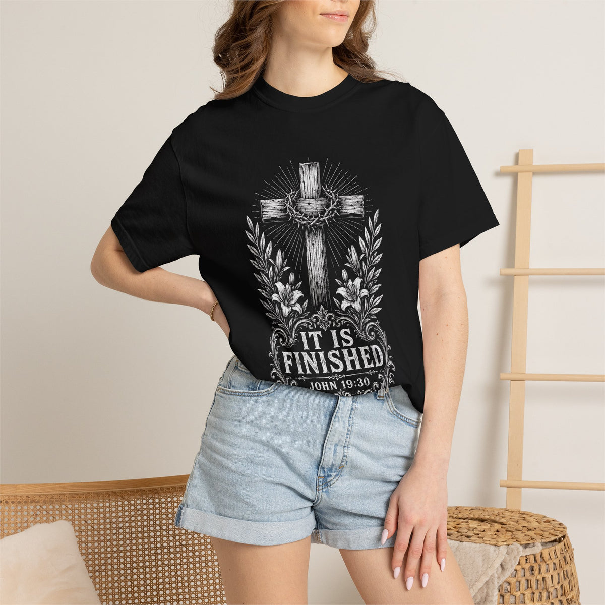 It Is Finished – John 19:30 Christian T-Shirt