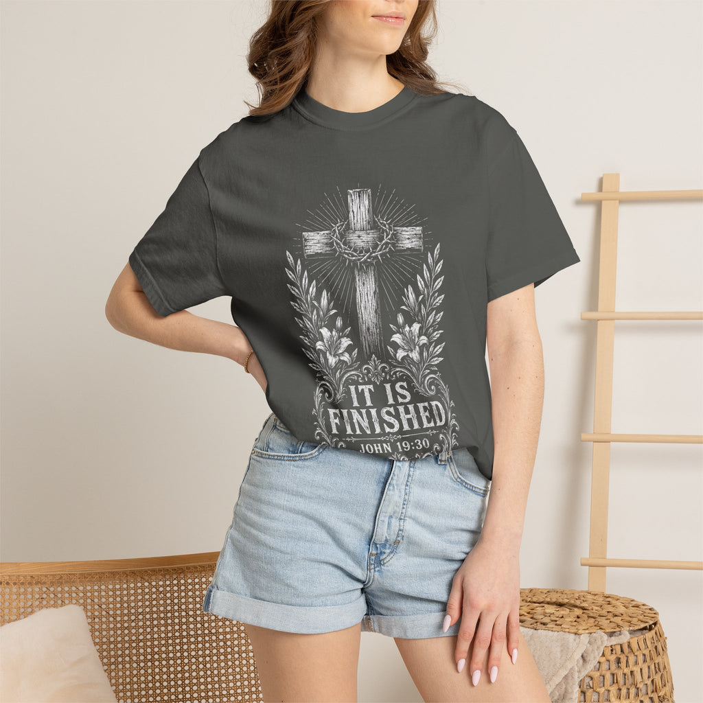 It Is Finished – John 19:30 Christian T-Shirt