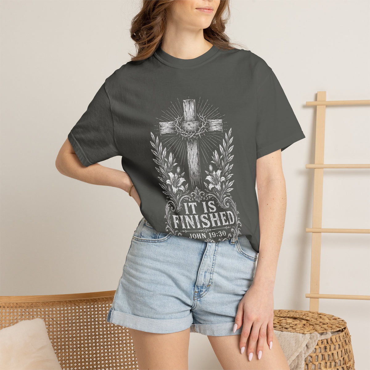 It Is Finished – John 19:30 Christian T-Shirt