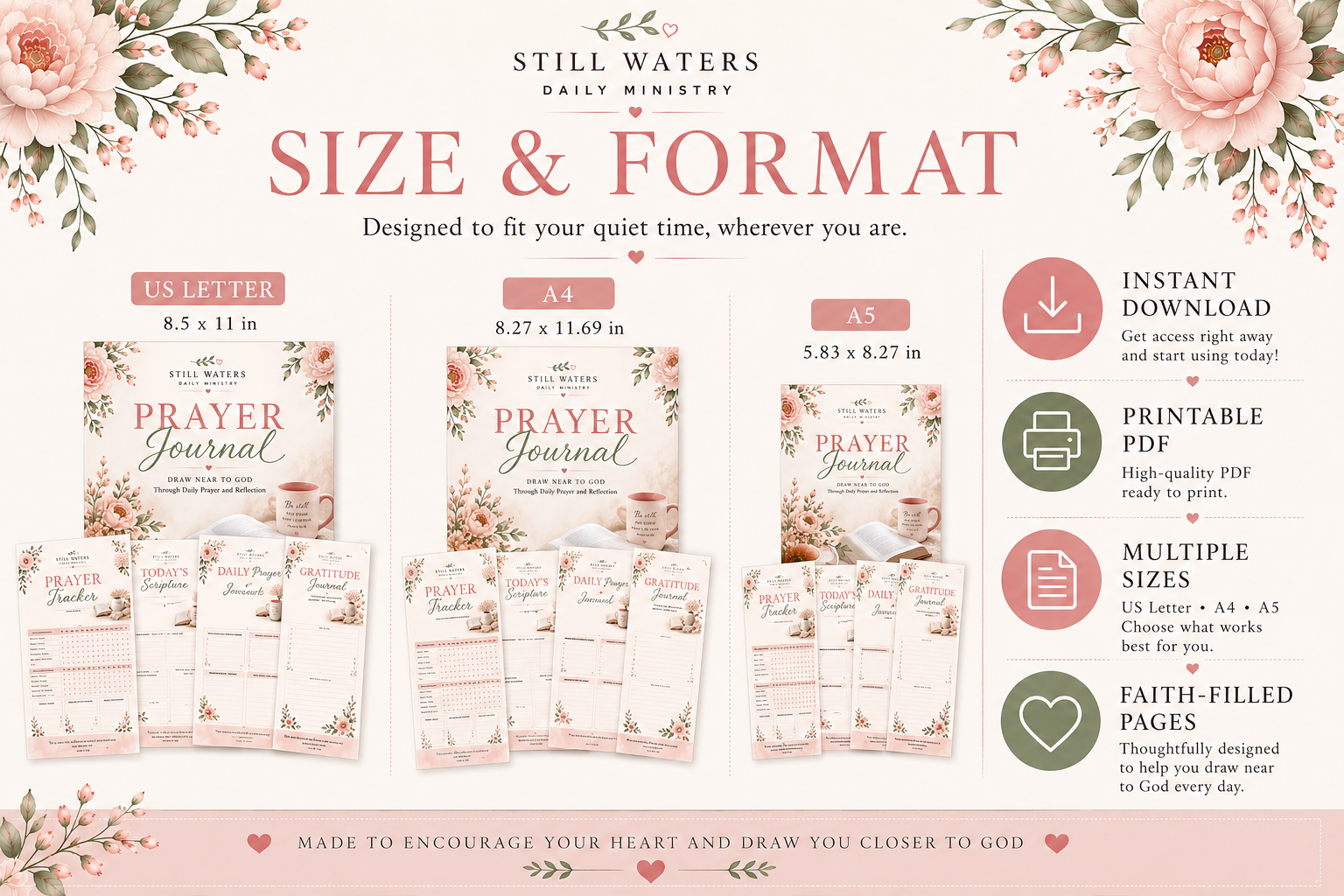 Prayer Journal Printable – Christian Prayer Journal