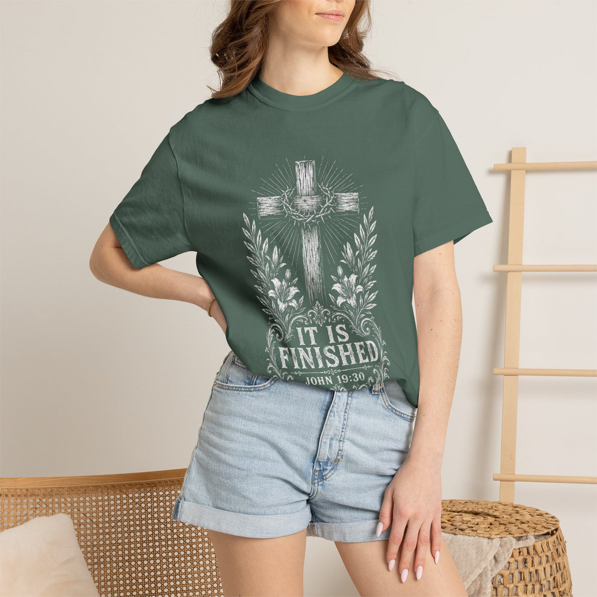 It Is Finished – John 19:30 Christian T-Shirt