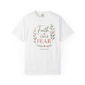 Faith Over Fear Comfort Colors® 1717 Christian T-Shirt | Isaiah 41:10