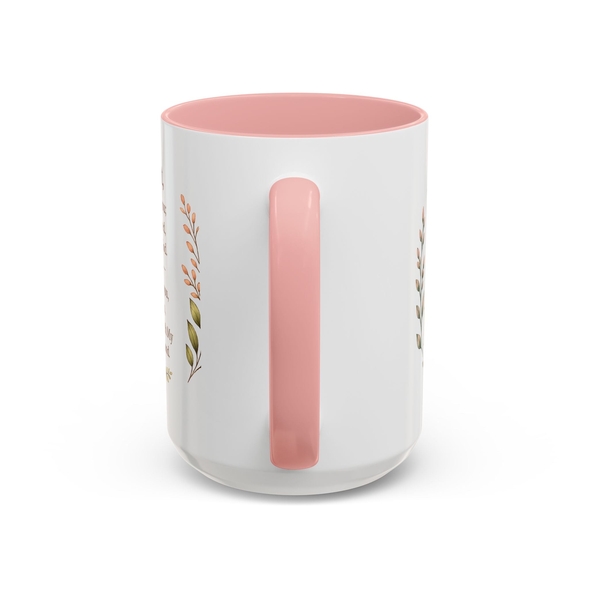 Faith Over Fear Christian Coffee Mug | Isaiah 41:10 Scripture Mug | Inspirational Bible Verse Mug | Christian Gift for Women | Prayer Coffee Cup