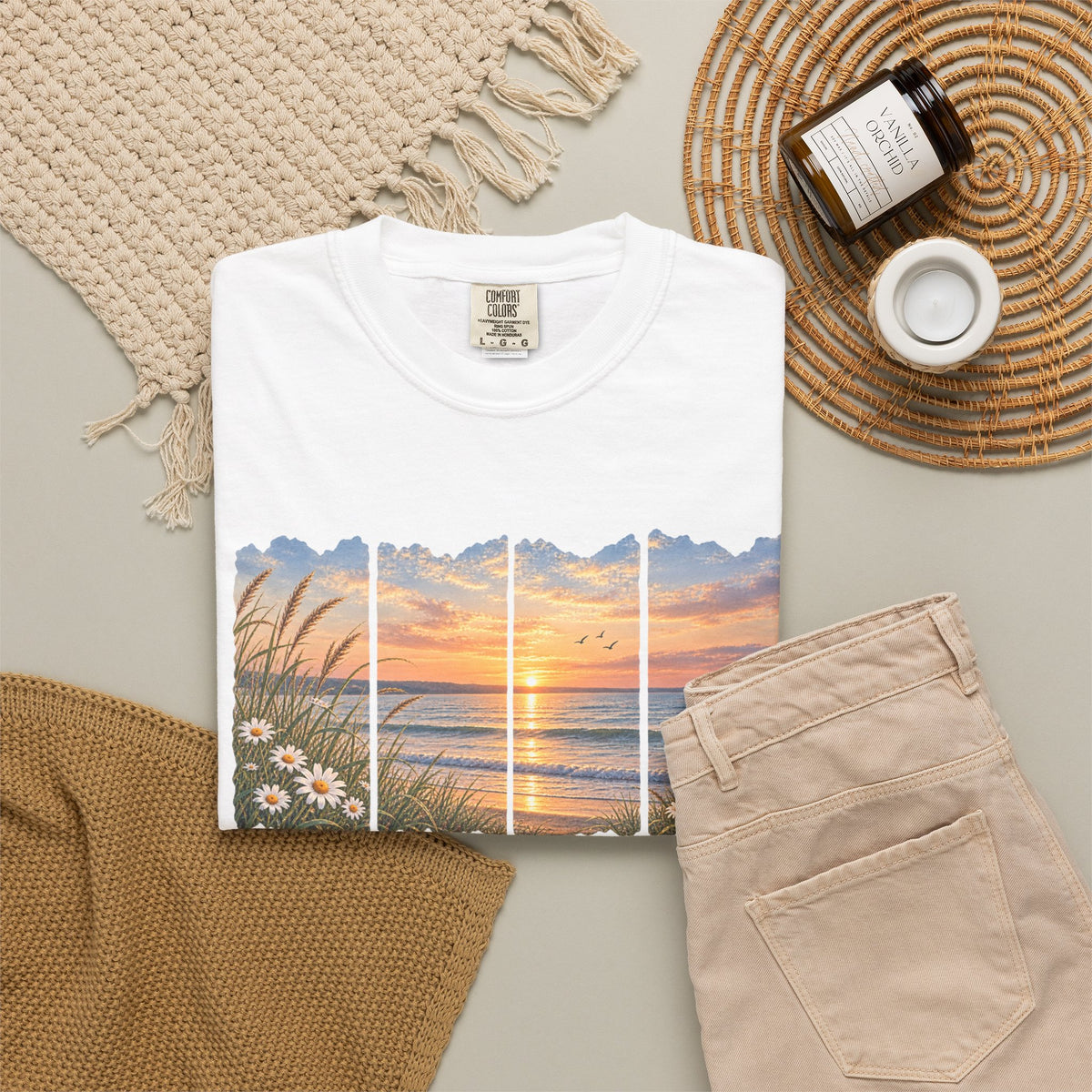 Be Still & Know — Psalm 46:10 Comfort Colors T-Shirt